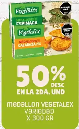 Makro Vegetalex medallon oferta