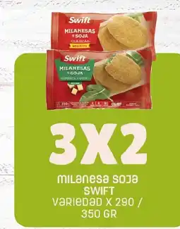 Makro Swift milanesa soja oferta