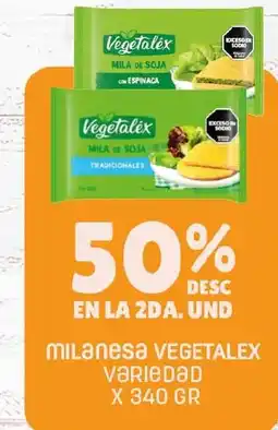 Makro Vegetalex milanesa oferta