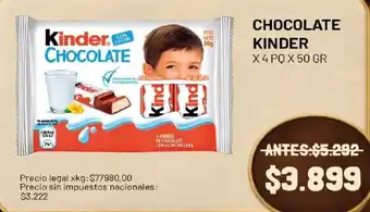 Kinder chocolate