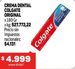 Makro Colgate crema dental original oferta