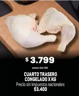 Makro Cuarto trasero congelado x kg oferta