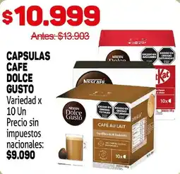Makro Nescafe Dolce Gusto capsulas cafe oferta