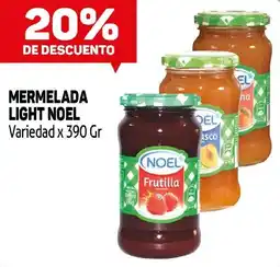 Makro Noel mermelada light oferta