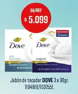 Makro Dove jabón de tocador oferta