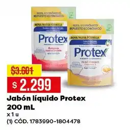 Makro Protex jabón líquido oferta