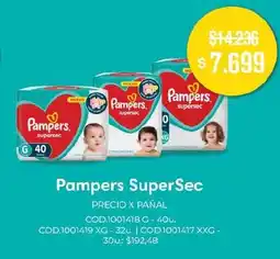 Makro Pampers supersec oferta