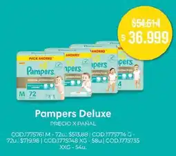 Makro Pampers deluxe protection oferta