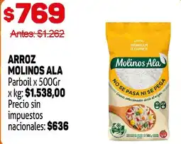 Makro Molinos Ala arroz oferta