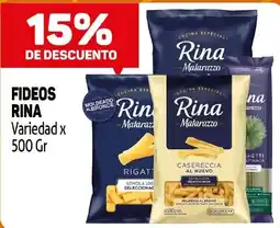Makro Rina fideos variedad oferta