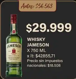 Makro Jameson whisky oferta
