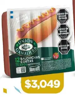 Makro Union ganadera salchichas cortas oferta