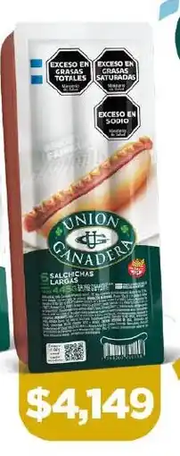 Makro Union ganadera salchichas largas oferta