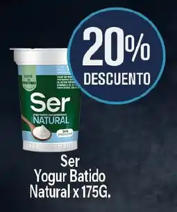 Makro Ser yogur batido natural oferta