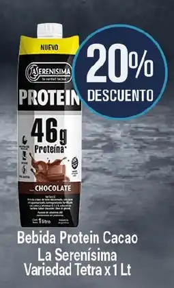 Makro La serenisima bebida protein cacao oferta