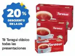 Supermercados Damesco Taragui té clásico oferta