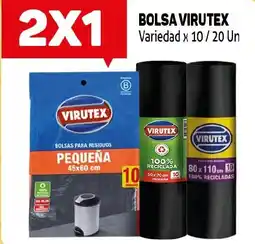 Makro Virutex bolsas para residuos pequeña oferta