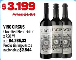 Makro Circus vino oferta