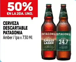 Makro Patagonia cerveza descartable oferta