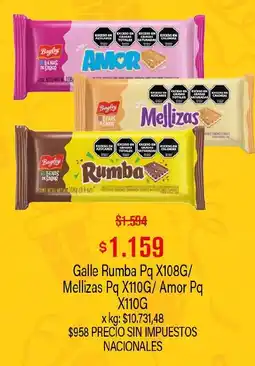 Makro Bayley galle rumba mellizas amor oferta