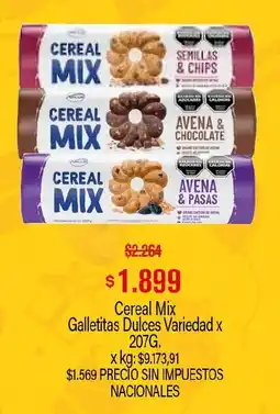 Makro Cereal Mix Galletitas Dulces Variedad oferta