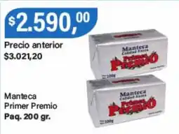 Supermercados Damesco Manteca Primer Premio oferta