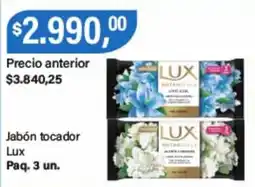 Supermercados Damesco Lux jabón tocadoc oferta