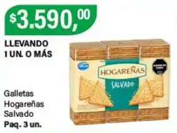 Supermercados Damesco Hogareñas galletas salvado oferta