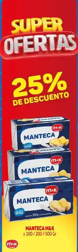 Makro M&K manteca oferta