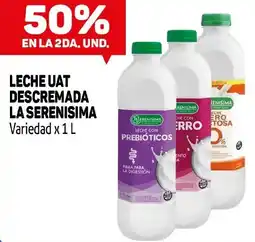 Makro La serenisima leche descremada oferta