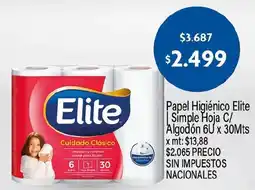 Makro Elite papel higiénico elite oferta