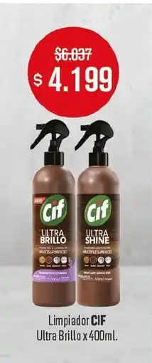 Makro Cif limpiador ultra brillo oferta