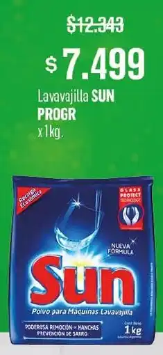 Makro Sun lavavajilla progr oferta