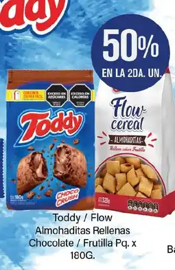 Makro Toddy Flow Almohaditas Rellenas Chocolate Frutilla oferta