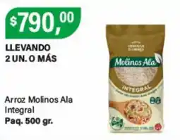 Supermercados Damesco Molinos Ala arroz integral oferta