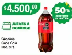 Supermercados Damesco Coca Cola gaseosa oferta