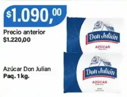Supermercados Damesco Don Julian azucar oferta