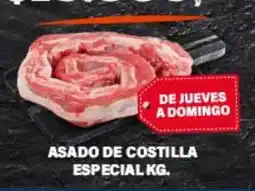 Supermercados Damesco Asado de costilla especial kg. oferta