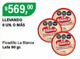 Supermercados Damesco La blanca picadillo de carne oferta