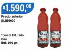 Supermercados Damesco Brio tomate triturado oferta