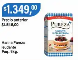 Supermercados Damesco Pureza harina leudante ultra refinada oferta