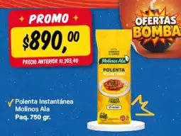 Supermercados Damesco Molinos Ala polenta instantánea oferta