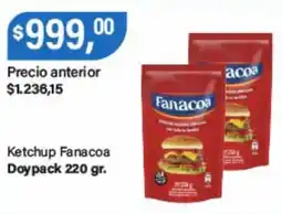 Supermercados Damesco Fanacoa ketchup oferta