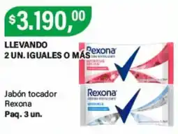 Supermercados Damesco Rexona jabón tocadors oferta