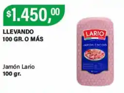 Supermercados Damesco Lario jamón cocido oferta