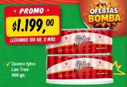 Supermercados Damesco Tybo queso oferta