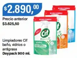 Supermercados Damesco Cif limpiadores baño, vidrios o antigrasa oferta