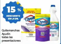 Supermercados Damesco Ayudin quitamanchas oferta