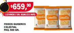 Supermercados Damesco Celestial fideos guiseros oferta