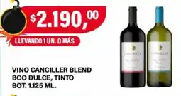 Supermercados Damesco Canciller vino blend oferta